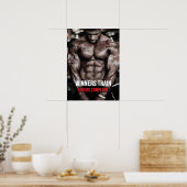 Poster Motivation de l'entraînement (Cuisine)