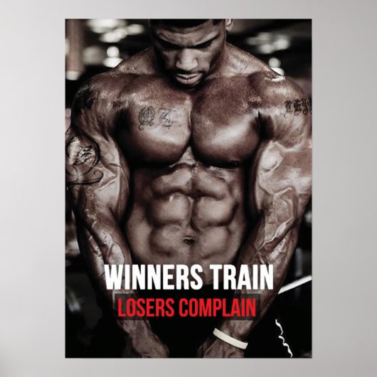 Poster Motivation de l'entraînement (Devant)