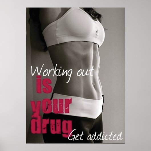 Poster Motivation de l'entraînement (Devant)