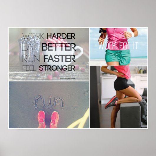 Poster Motivation de l'entraînement (Devant)