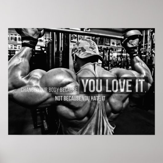 Poster Motivation de l'entraînement (Devant)