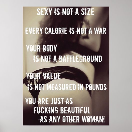 Poster Motivation de l'entraînement (Devant)