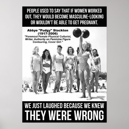 Poster Motivation de l'entraînement (Devant)