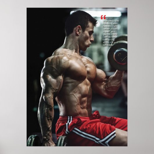 Poster Motivation de l'entraînement (Devant)