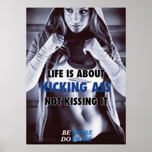 Poster Motivation de l'entraînement (Devant)