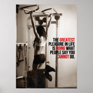 Poster Motivation de l'entraînement