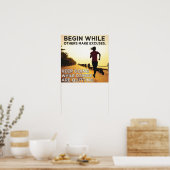 Poster Motivation de l'entraînement (Cuisine)