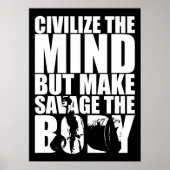 Poster Motivation de l'entraînement (Devant)