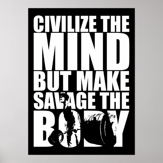 Poster Motivation de l'entraînement (Devant)