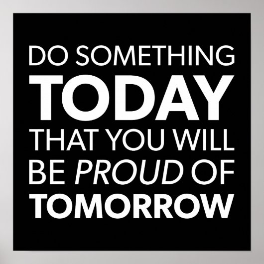 Poster Motivation de l'entraînement (Devant)