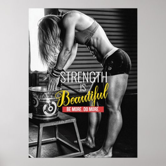 Poster Motivation de l'entraînement (Devant)