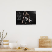 Poster Motivation de l'entraînement (Cuisine)