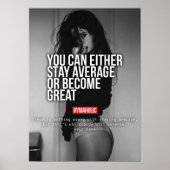 Poster Motivation de l'entraînement (Devant)