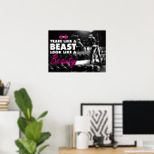 Poster Motivation de l'entraînement (Bureau à domicile)