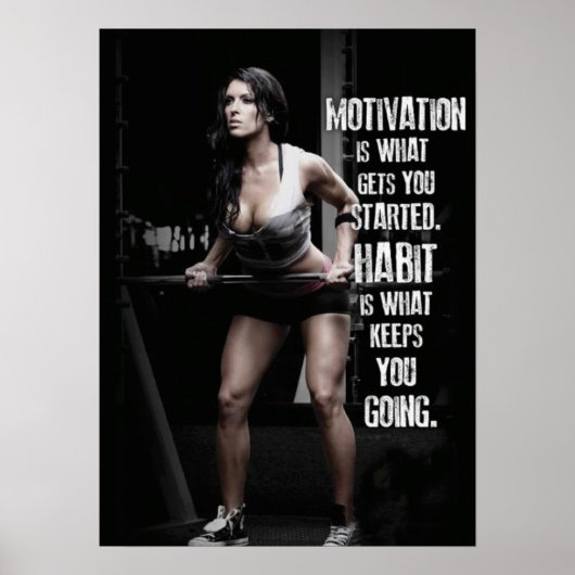 Poster Motivation de l'entraînement (Devant)