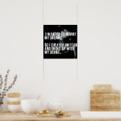 Poster Motivation de l'entraînement (Cuisine)