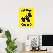 Poster Motivation de l'entraînement (Bureau à domicile)