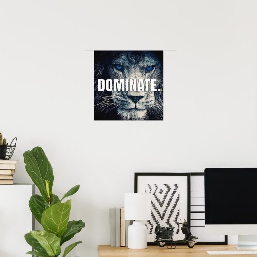 Poster Motivation de l'entraînement (Bureau à domicile)