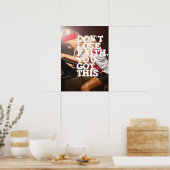 Poster Motivation de l'entraînement (Cuisine)