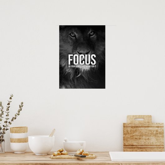 Poster Motivation de l'entraînement (Cuisine)
