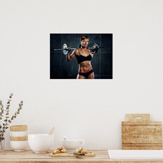 Poster Motivation de l'entraînement (Cuisine)