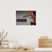 Poster Motivation de l'entraînement (Cuisine)