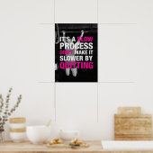 Poster Motivation de l'entraînement (Cuisine)