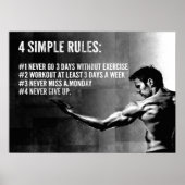 Poster Motivation de l'entraînement (Devant)