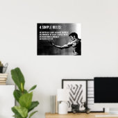 Poster Motivation de l'entraînement (Bureau à domicile)