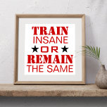 Poster Motivation de l'entraînement<br><div class="desc">Poster Motivation - Customisez n'importe quelle taille - Parfait pour la salle de sport ou n'importe quel espace d'entraînement.</div>