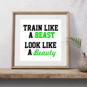 Poster Motivation de l'entraînement