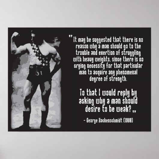 Poster Motivation de l'entraînement (Devant)