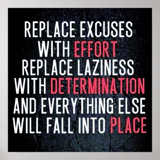 Poster Motivation de l'entraînement (Devant)