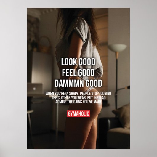 Poster Motivation de l'entraînement (Devant)