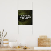 Poster Motivation de l'entraînement (Cuisine)