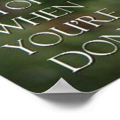 Poster Motivation de l'entraînement (Coin)