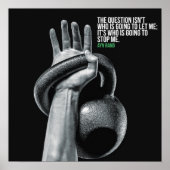 Poster Motivation de l'entraînement (Devant)