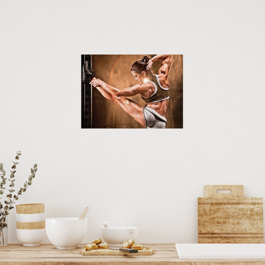 Poster Motivation de l'entraînement (Cuisine)