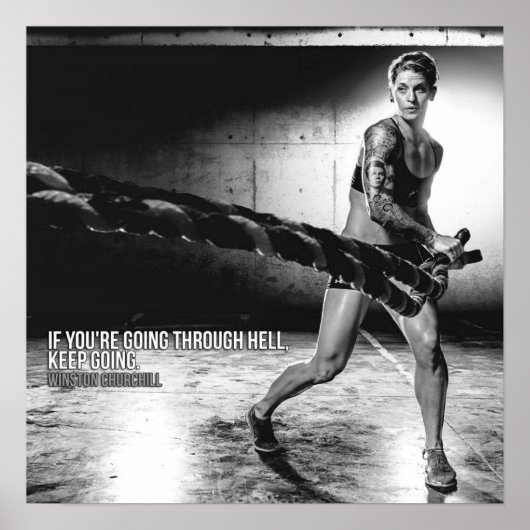 Poster Motivation de l'entraînement (Devant)