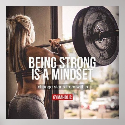 Poster Motivation de l'entraînement (Devant)