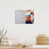 Poster Motivation de l'entraînement (Cuisine)