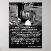 Poster Motivation de l'entraînement (Devant)