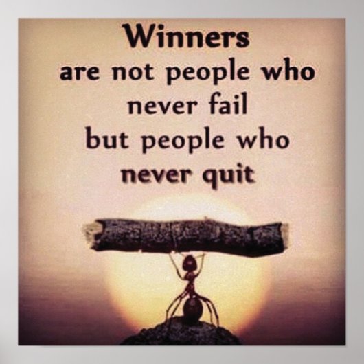 Poster Motivation de l'entraînement (Devant)