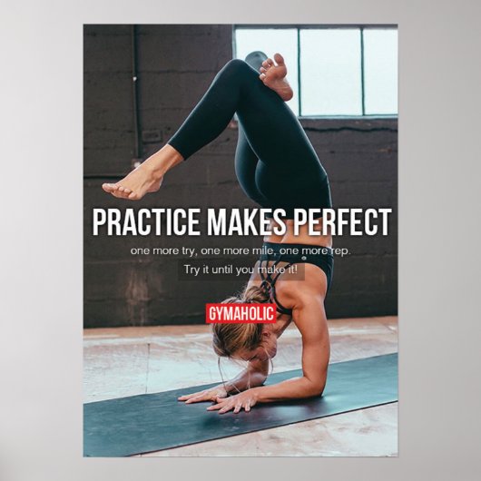 Poster Motivation de l'entraînement (Devant)