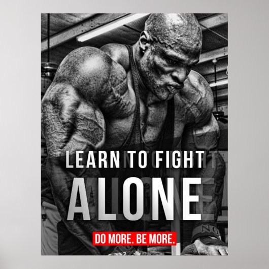 Poster Motivation de l'entraînement (Devant)