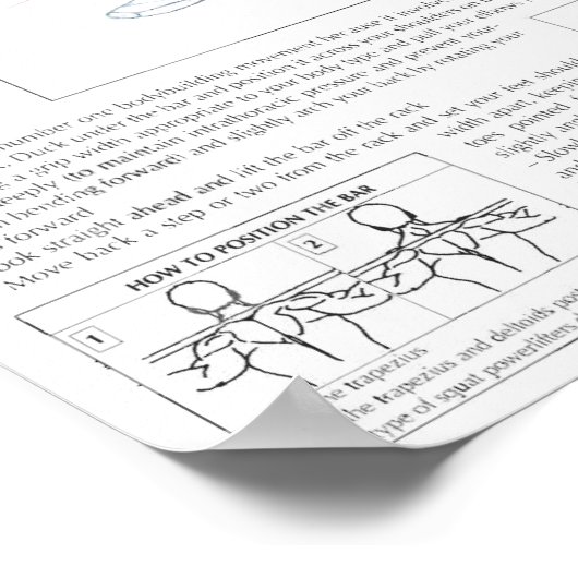 Poster Motivation de l'entraînement (Coin)