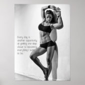 Poster Motivation de l'entraînement (Devant)