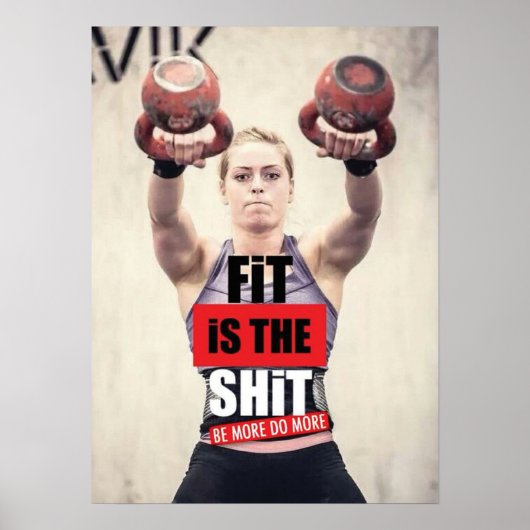 Poster Motivation de l'entraînement (Devant)