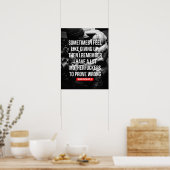 Poster Motivation de l'entraînement (Cuisine)