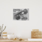 Poster Motivation de l'entraînement (Cuisine)